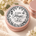 A Little Magic Joy + Lavender whipped body butter in a pink 4 oz tin